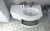 Мебельная раковина Cezares 50154 104х52 R bianco