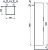 Пенал Laufen Base 4.0269.2.110.261.1 R с полкой, белый глянцевый