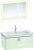 Тумба с раковиной Duravit White Tulip 105 с ручкой, шелковисто-матовый