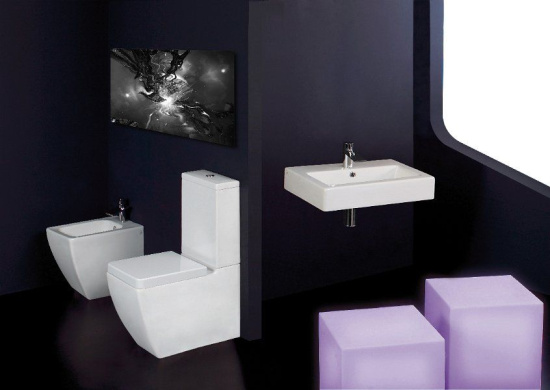 Унитаз-компакт Ceramica ala Simply с сидением микролифт