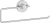 Полотенцедержатель Ellux Elegance ELE 062