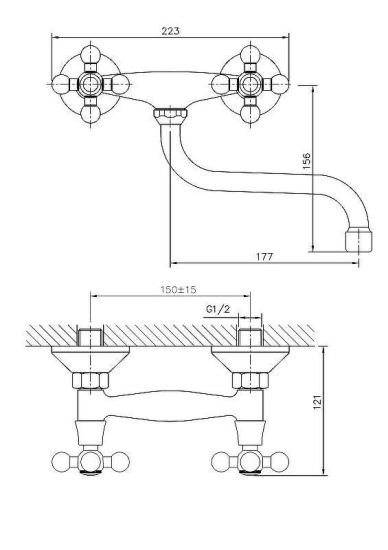 Смеситель для кухни Haiba HB4319