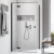 Душевой уголок Radaway Essenza New Black KDJ 80х80 L