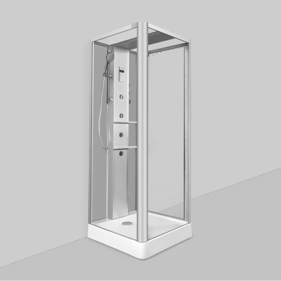 Душевая кабина Am.Pm Awe 90x90 с баней