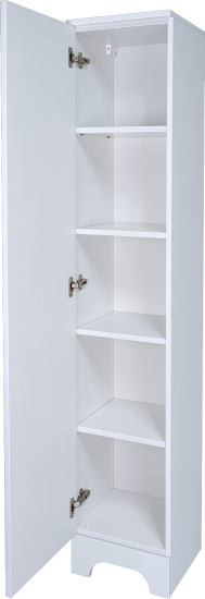 Шкаф-пенал Misty Лейла 35 L белый