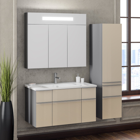 Пенал Opadiris Кристалл 30 бежевый, R