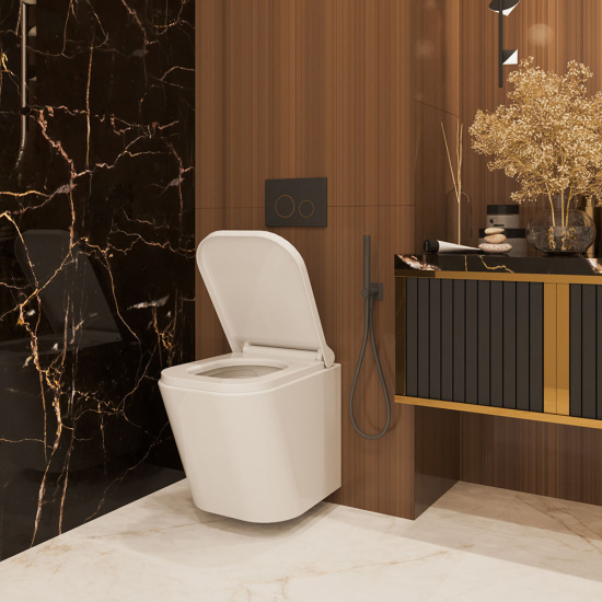 Подвесной унитаз Veconi Pulito Rimless VCN2-49R