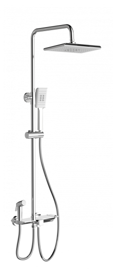 Душевая стойка Wonzon & Woghand WW-B3310-CR с термостатом