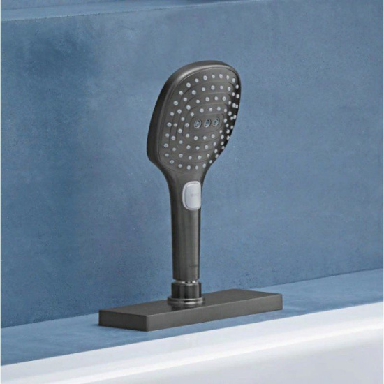 Душевая лейка Hansgrohe Raindance Select E 26520340 шлифованный черный хром