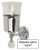 Крючок Migliore Cleopatra ML.CLE-60.709.CR хром