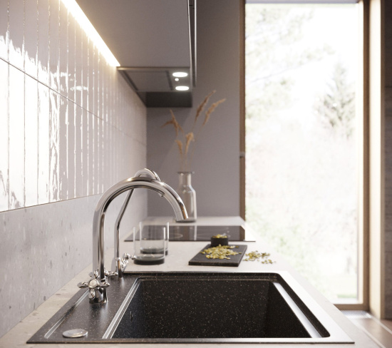 Смеситель для кухни Decoroom DR53 DR53028