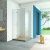 Душевой уголок Vegas Glass AFP-Fis Retta 120*80 01 02 L, профиль белый, стекло шиншилла
