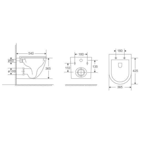 Инсталляция Viega Prevista Dry 792831 с кнопкой + унитаз подвесной WeltWasser Merzbach 043 XL GL-WT