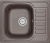 Мойка кухонная Granula GR-5801 эспрессо
