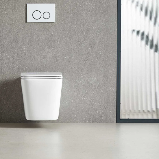 Инсталляция Grohe Rapid SL 38772001 с кнопкой + унитаз подвесной Vincea Q-Line VT1-12T