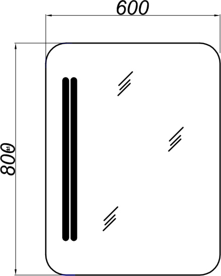 Мебель для ванной Aqwella Нео напольная