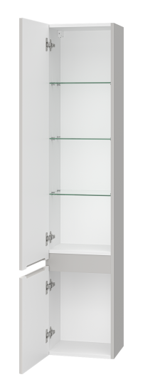 Пенал Brevita Виктори 35 L, серый кашемир