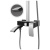 Душевая стойка Hansberge H5077BC, черный/хром Душевая стойка Hansberge H5077BC, черный/хром