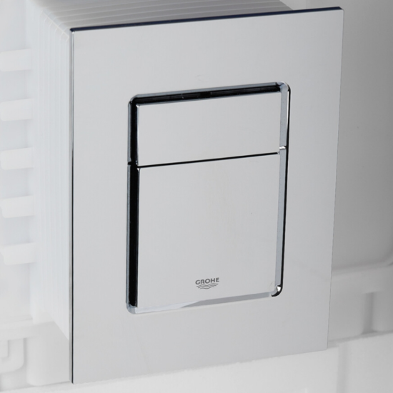 Инсталляция Grohe Rapid SL 38772001 с кнопкой смыва + унитаз подвесной WeltWasser Gudzon 485 WT