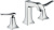 Смеситель для раковины Hansgrohe Metris Classic 31073000