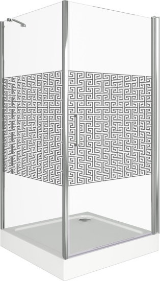 Душевой уголок Good Door Fantasy CR-90-F-CH 90x90