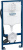 Инсталляция Grohe Rapid SL Sensia 39112001 с системой удаления запахов + кнопка Arena Cosmopolitan 38844000 хром + унитаз подвесной Sensia Arena 39354SH0 с феном