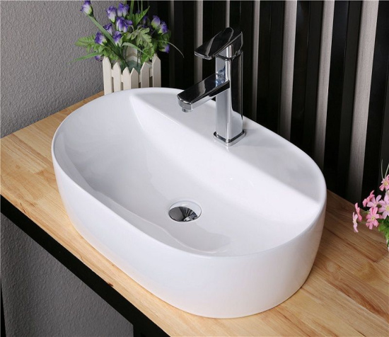 Накладная раковина CeramaLux D1346