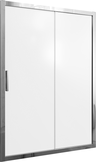 Душевая дверь в нишу Stworki Стокгольм DE019D2130200 130 см профиль хром глянец, стекло матовое