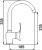Смеситель для кухни Marrbaxx MG-005Q001
