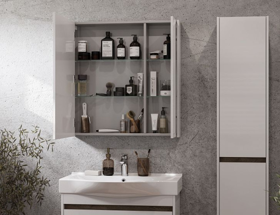 Пенал Aquaton Нортон R, белый глянец