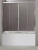 Шторка на ванну BelBagno Uno VF 2 170/145 C Cr Шторка на ванну BelBagno Uno VF 2 170/145 C Cr