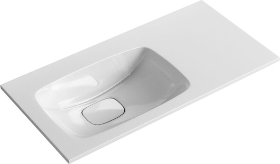 Мебель для ванной Aqwella 5 stars Malaga 90 L белая