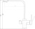 Смеситель для кухни Zorg Clean Water ZR 334 YF-BLACK
