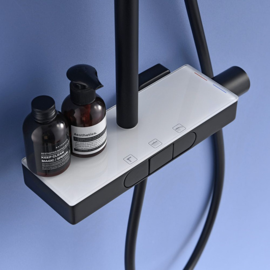 Душевая стойка Black&White Universe 5010CUK