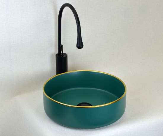 Смеситель для раковины Bronze de Luxe Scandi 9015B черный
