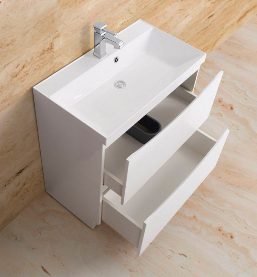 Мебель для ванной BelBagno Marino 100 bianco lucido, напольная
