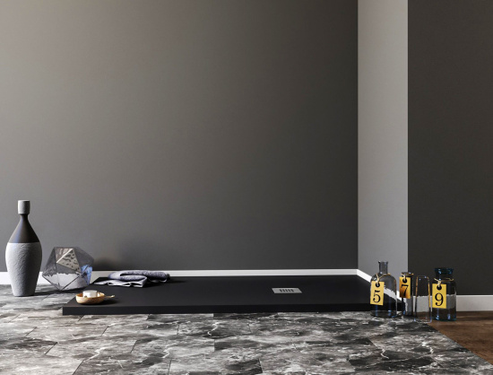 Поддон для душа Aquanet Pleasure NEW 004B 140x90 с сифоном, черный камень