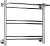 Полотенцесушитель водяной Стилье Версия-Н1 60x60