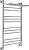 Полотенцесушитель водяной Aquanerzh Прямой групповой с полкой 120х60 Полотенцесушитель водяной Aquanerzh Прямой групповой с полкой 120х60