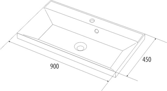 Мебель для ванной Iddis Color Plus 90 белая, горчичная