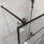 Душевая перегородка Stworki Кронборг LOFT-GW-75х220 75 см, профиль черный матовый Душевая перегородка Stworki Кронборг LOFT-GW-75х220 75 см, профиль черный матовый