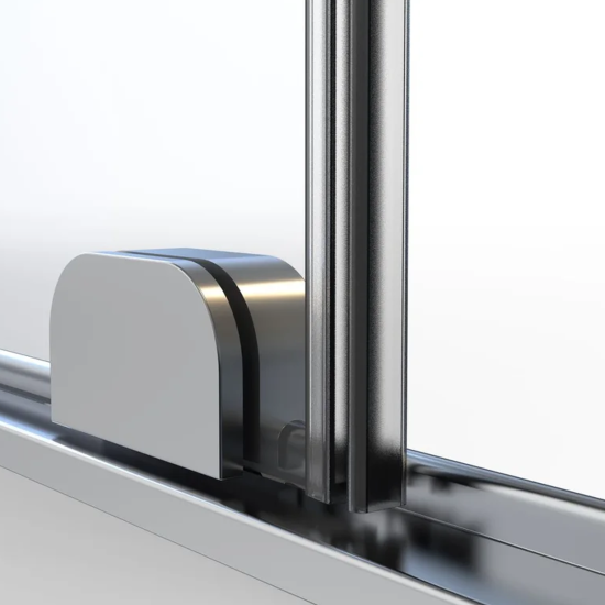 Душевой уголок Allen Brau Fantasy 2.0 120x90, профиль хром, стекло прозрачное