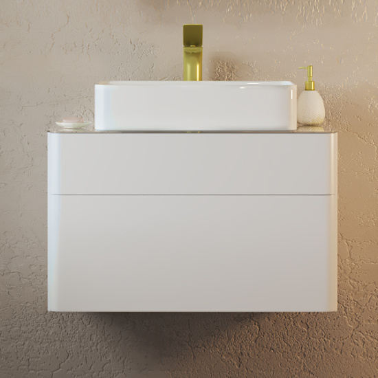 Мебель для ванной Raval Pure 80 подвесная