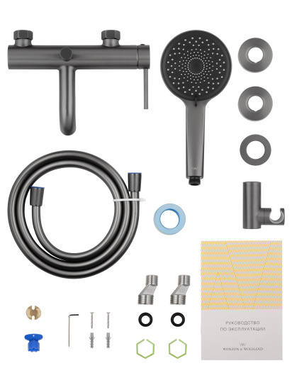 Смеситель для ванны Wonzon & Woghand Stick WW-88639017-BGM