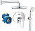 Душевой комплект Grohe Eurosmart Cosmopolitan 25183001 с внутренней частью