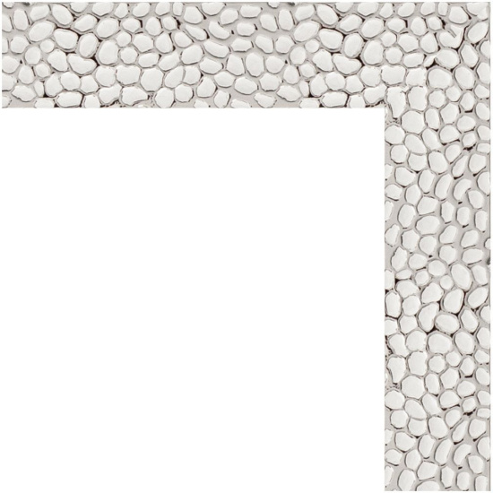 Зеркало Evoform Definite BY 3258 71x91 см чеканка белая