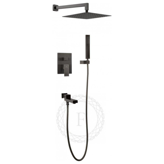 Душевая система Filarete Fing FL1040BG, графит