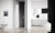 Душевая дверь в нишу BelBagno Marmi-B-1-90-C-Cr