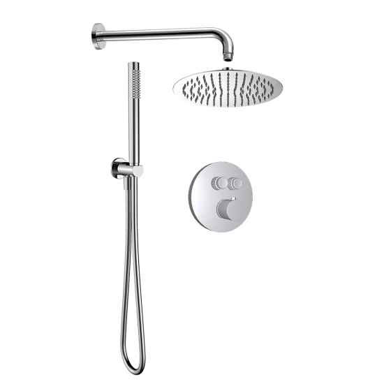 Душевая система AQUAme AQM8405CR с термостатом