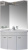 Мебель для ванной Aquanet Корнер Close L